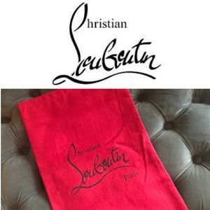 Authentic Christian Louboutin Dustbag 9.5 × 15